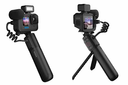 GoPro12 はたい バッテリー2個 自撮り棒付き